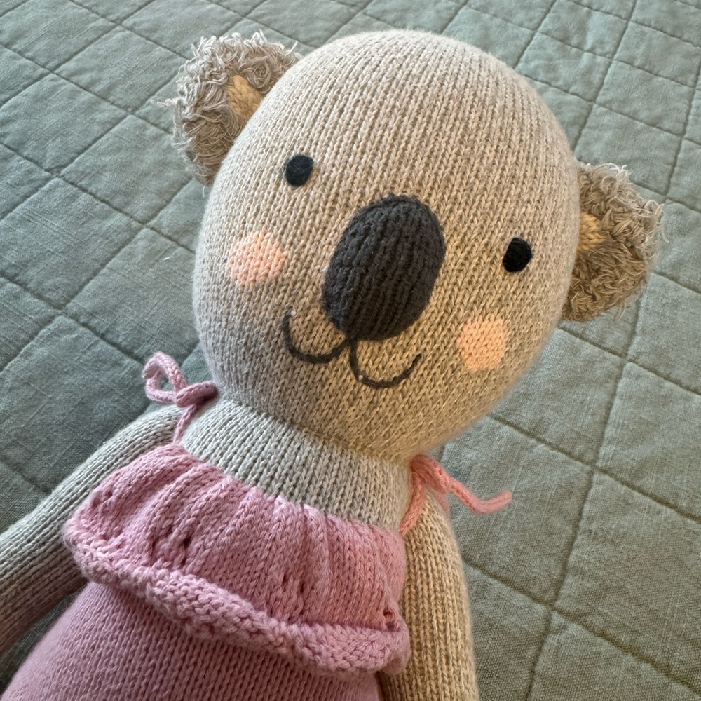 Claire The Koala cuddle + kind